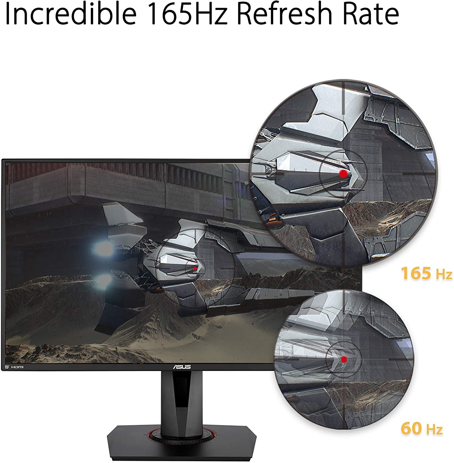 TUF GAMING MONITOR 165Hz FULL HD (1920 x 1080) VG279QR « Supreme IT Mall